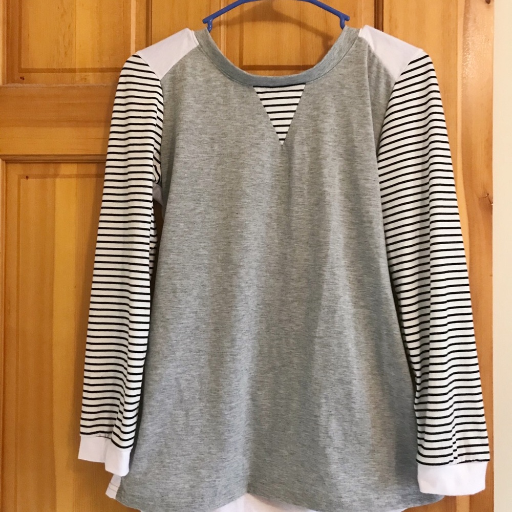 Striped long sleeve